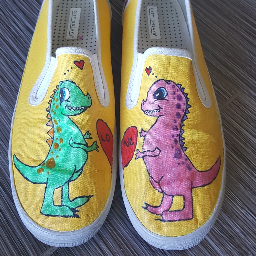 Custom Painted Slides